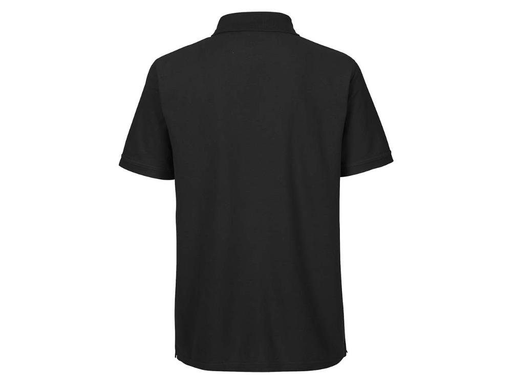 T-Shirt 235 Neutral g/m² schwarz Bio-Herren-Poloshirt,