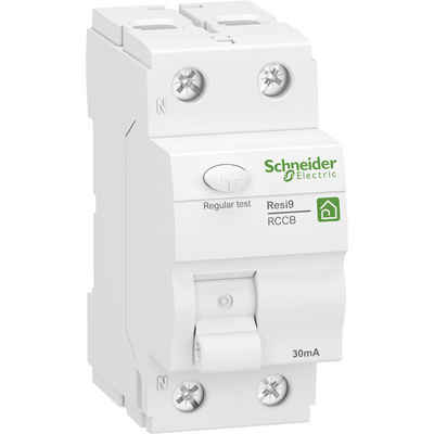 SCHNEIDER Sicherheitsrelais Schneider Electric R9R22225 Fehlerstrom-Schutzschalter A 25 A 0.0