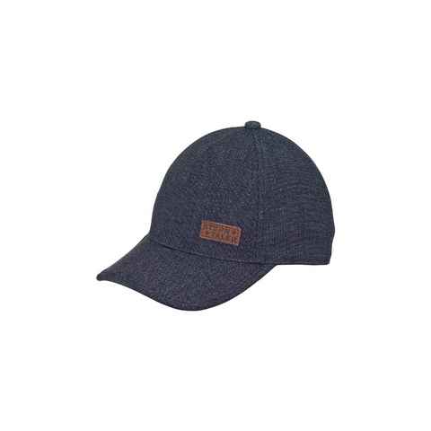 Sterntaler® Baseball Cap Basecap (1-St., Cap für Kinder, Coole Basecap mit Größenregulierung) Hut Sonnenschutz in Denim Optik Marine mit UV-Schutz 50+