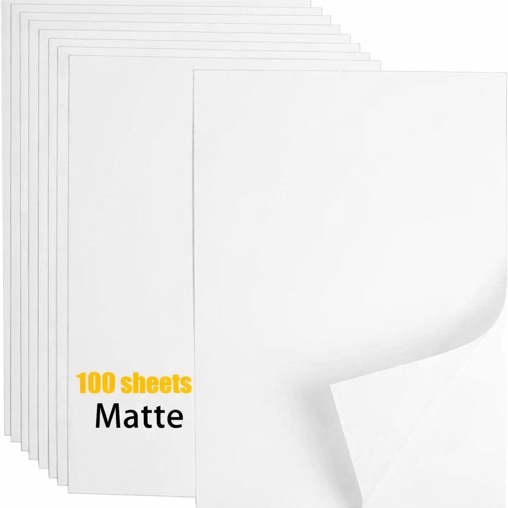 MORRENT Etiketten Etiketten Premium A4, weiß 210x297 mm Papier matt 100 blatt