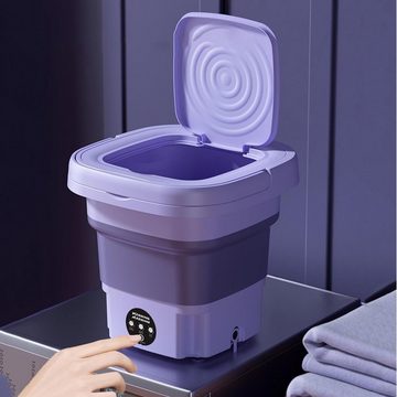 Bedee Wäscheschleuder Faltbare Mini Waschmaschine für Unterwäsche Und Socken, Tragbare Mobile Waschmaschine für Socken, Unterwäsche, Reisen