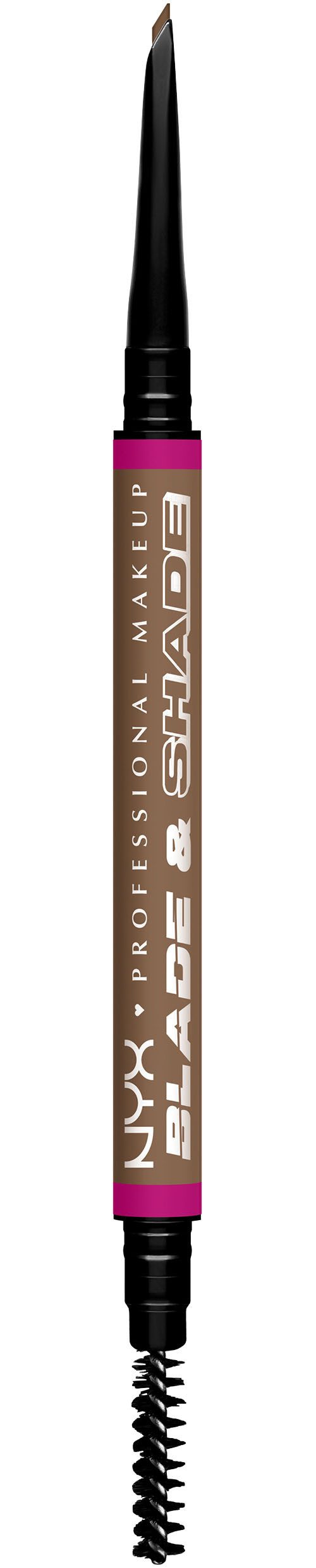 Augenbrauenpflege NYX Professional Makeup Blade & Shade Augenbrauenstift