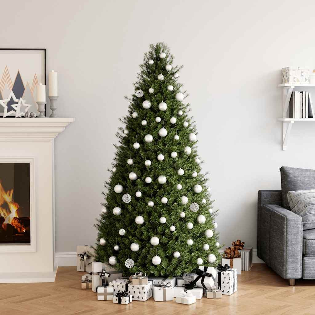 furnicato Weihnachtsbaumkugel 100-tlg. Weihnachtskugel-Set Weiß (100 St)