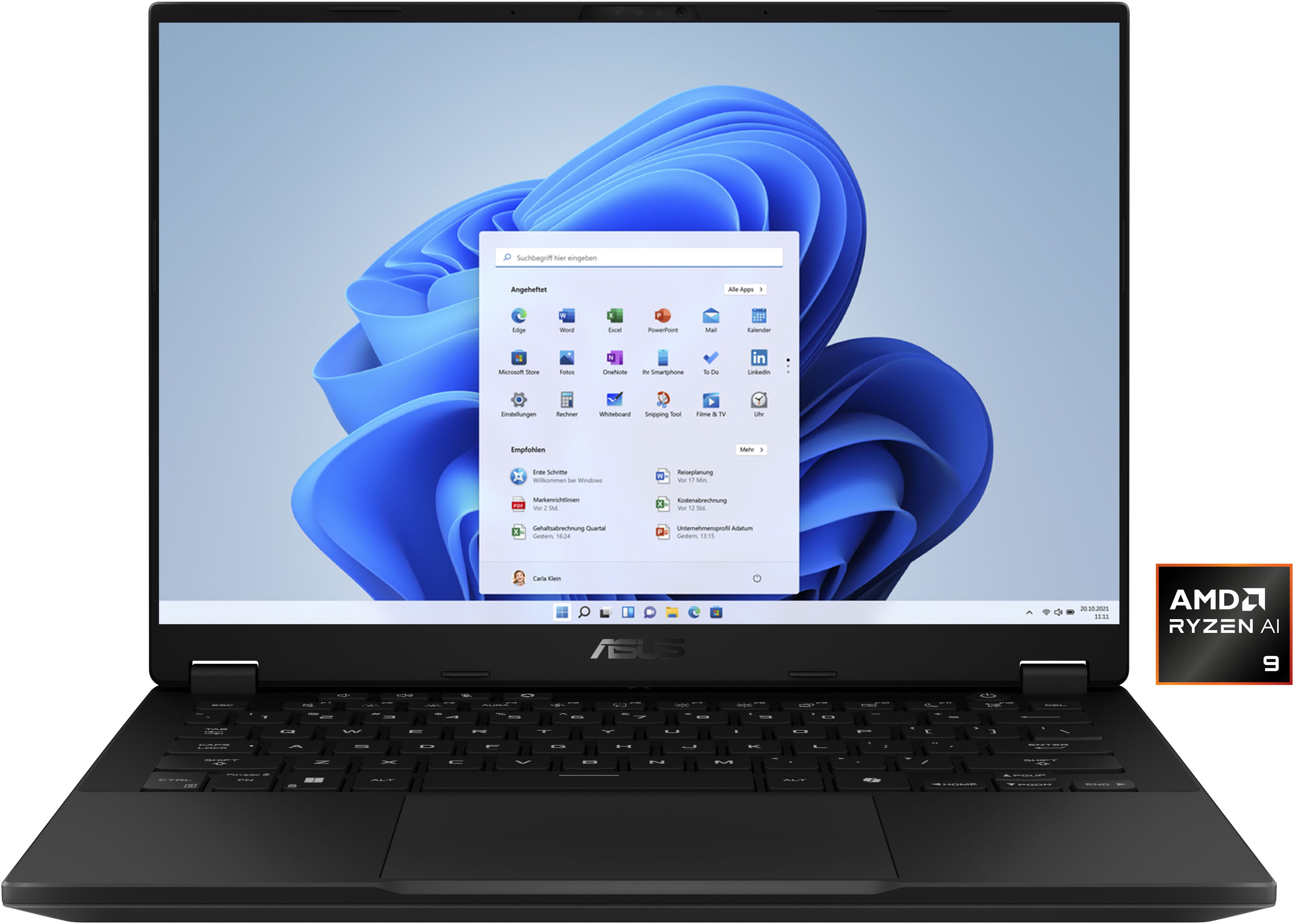 Asus TUF Gaming A14 FA401WU-RG006W Gaming-Notebook (35,6 cm/14 Zoll, AMD Ryzen™ AI 9 HX 370, GeForce RTX 4050, 1000 GB SSD)