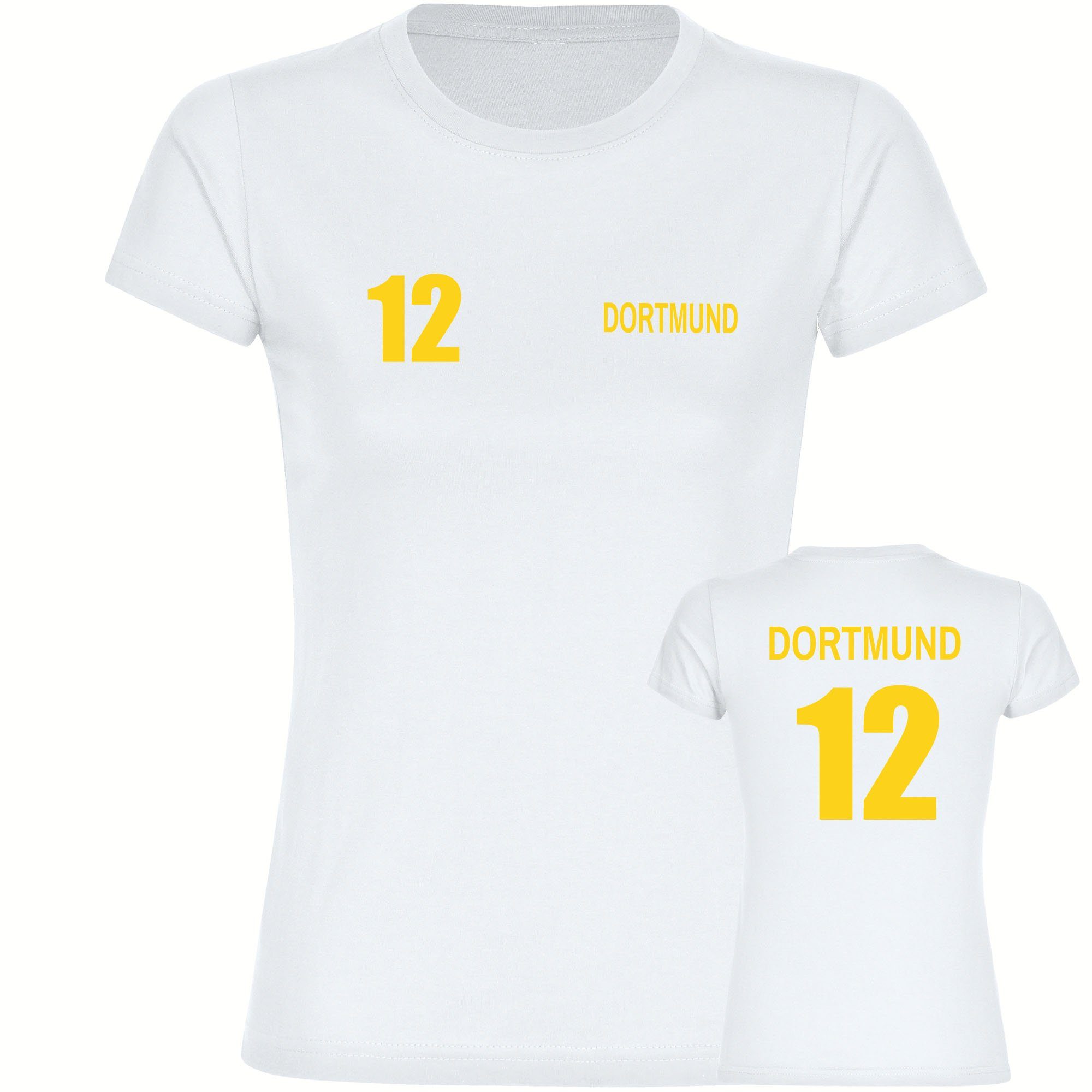 multifanshop T-Shirt Damen Dortmund - Trikot günstig online kaufen
