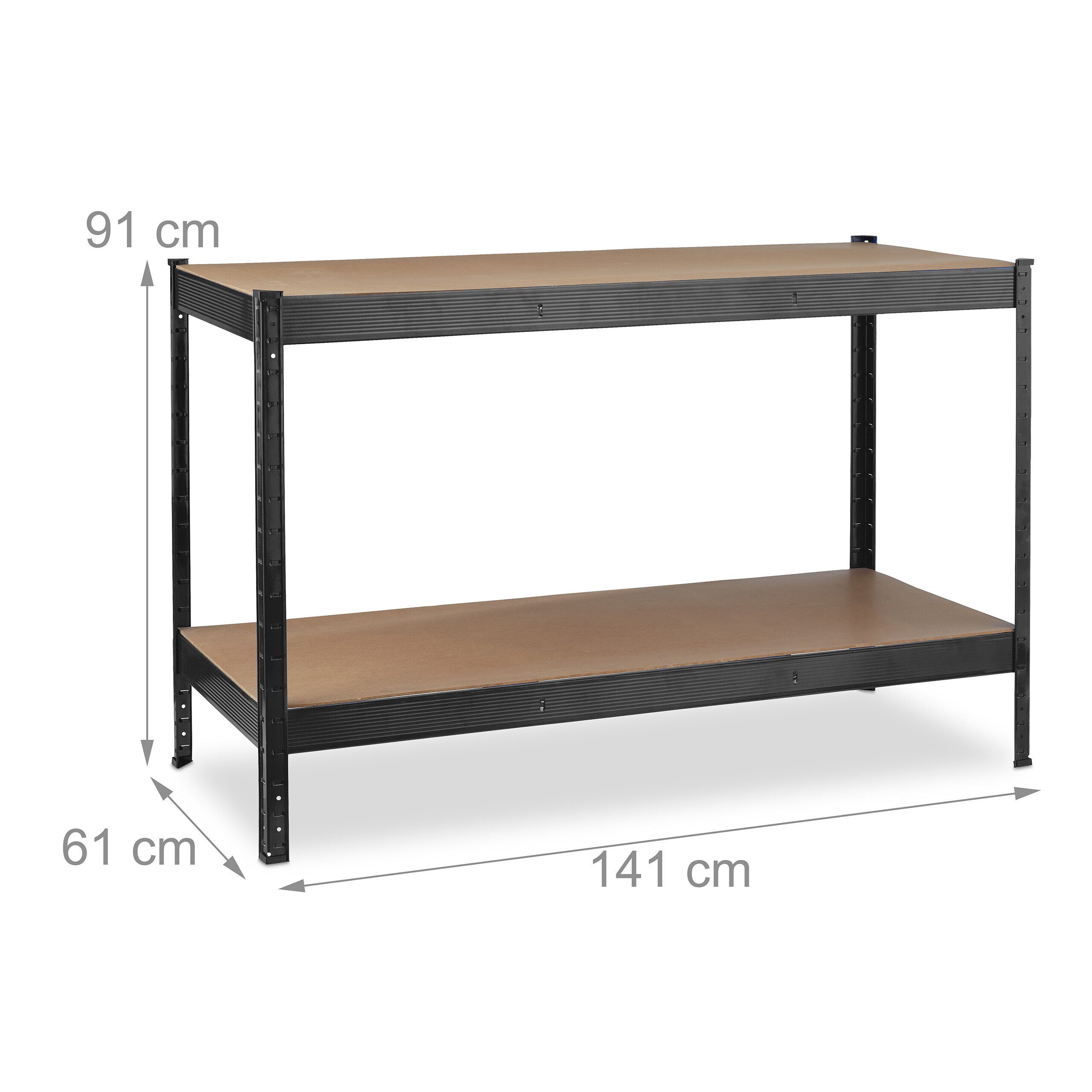 relaxdays Werkbank für Werkstatt