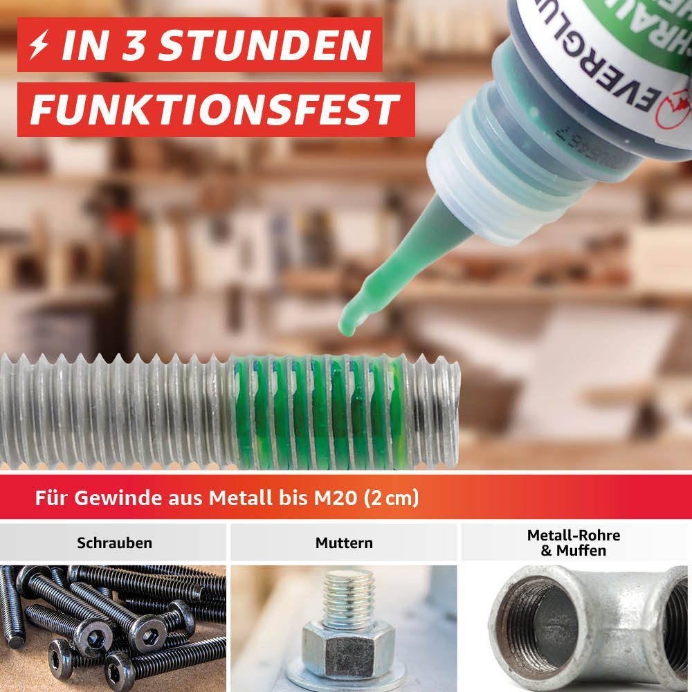Everglue Schraubensicherung Everglue Schraubensicherung anaerob hochfest günstig online kaufen