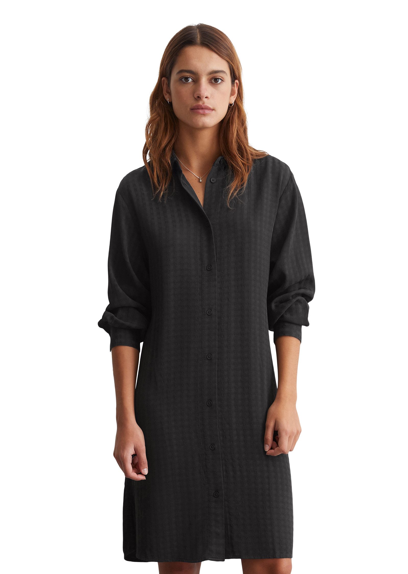Marc O'Polo DENIM Hemdblusenkleid mit schmalem günstig online kaufen