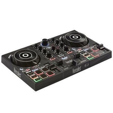 HERCULES DJ Controller Hercules DJ Control Inpulse 200 + Laptopständer