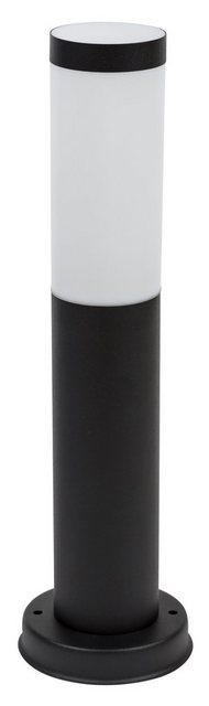 HEITRONIC Sockelleuchte »Larisa«, Standleuchte, Außenlampe, Pollerleuchte, aus Edelstahl (schwarz lackiert)-Otto