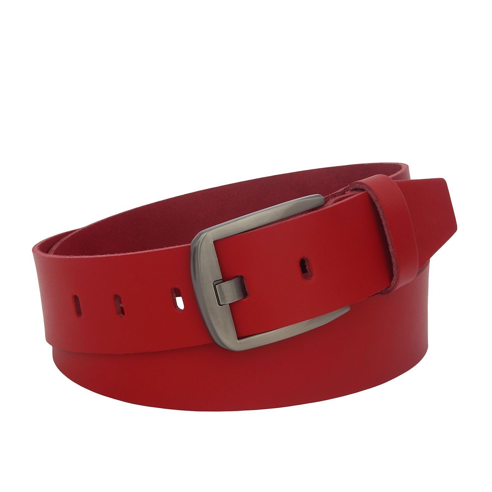 Ledergürtel Gürtel Ledergürtel 4cm breit Echt Leder Jeansgürtel Unisex