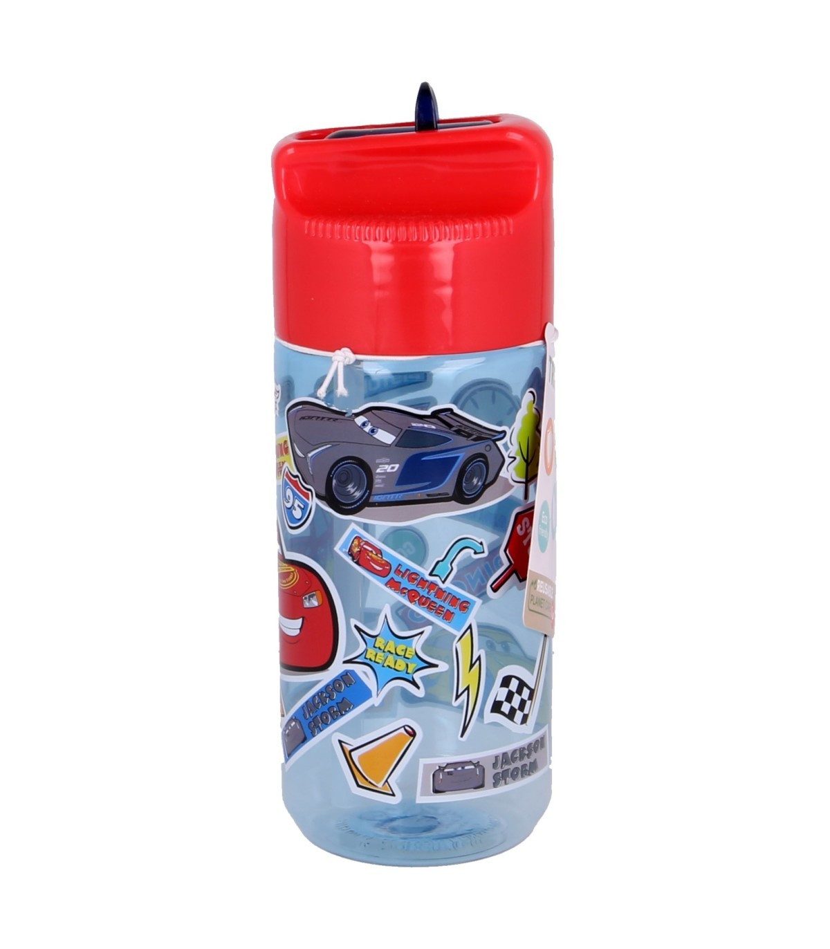 Disney Cars Trinkflasche Wasserflasche 430 ml Kinder aus Ecozen für Alltag Sport und unterwegs