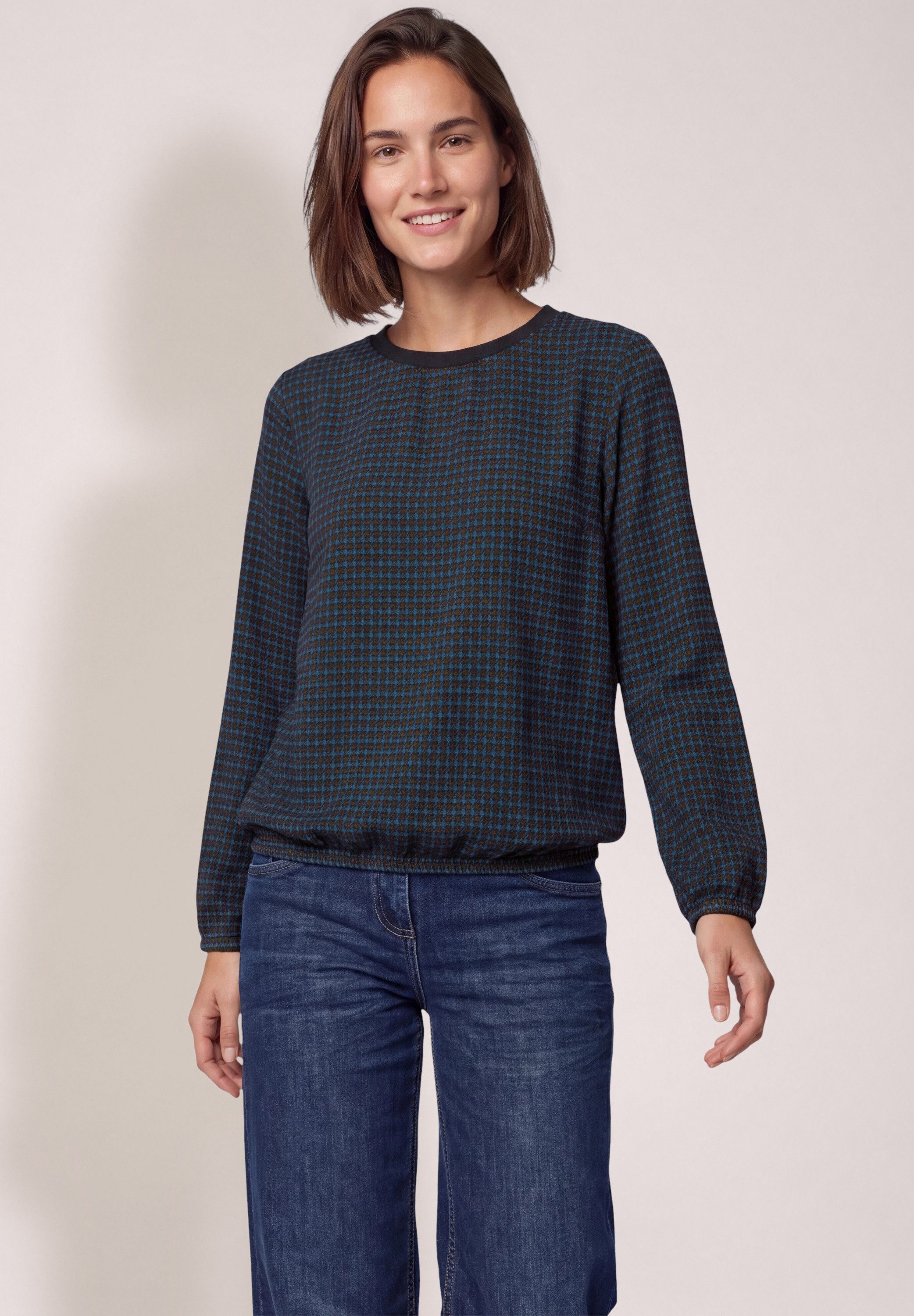 CECIL Karobluse mit allover Print