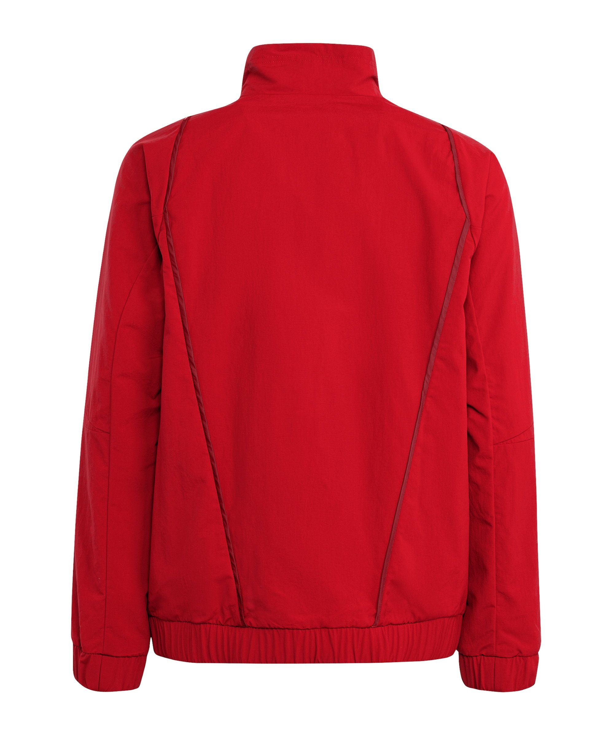 Tiro 23 Sweatjacke rot Performance adidas Präsentationsjacke