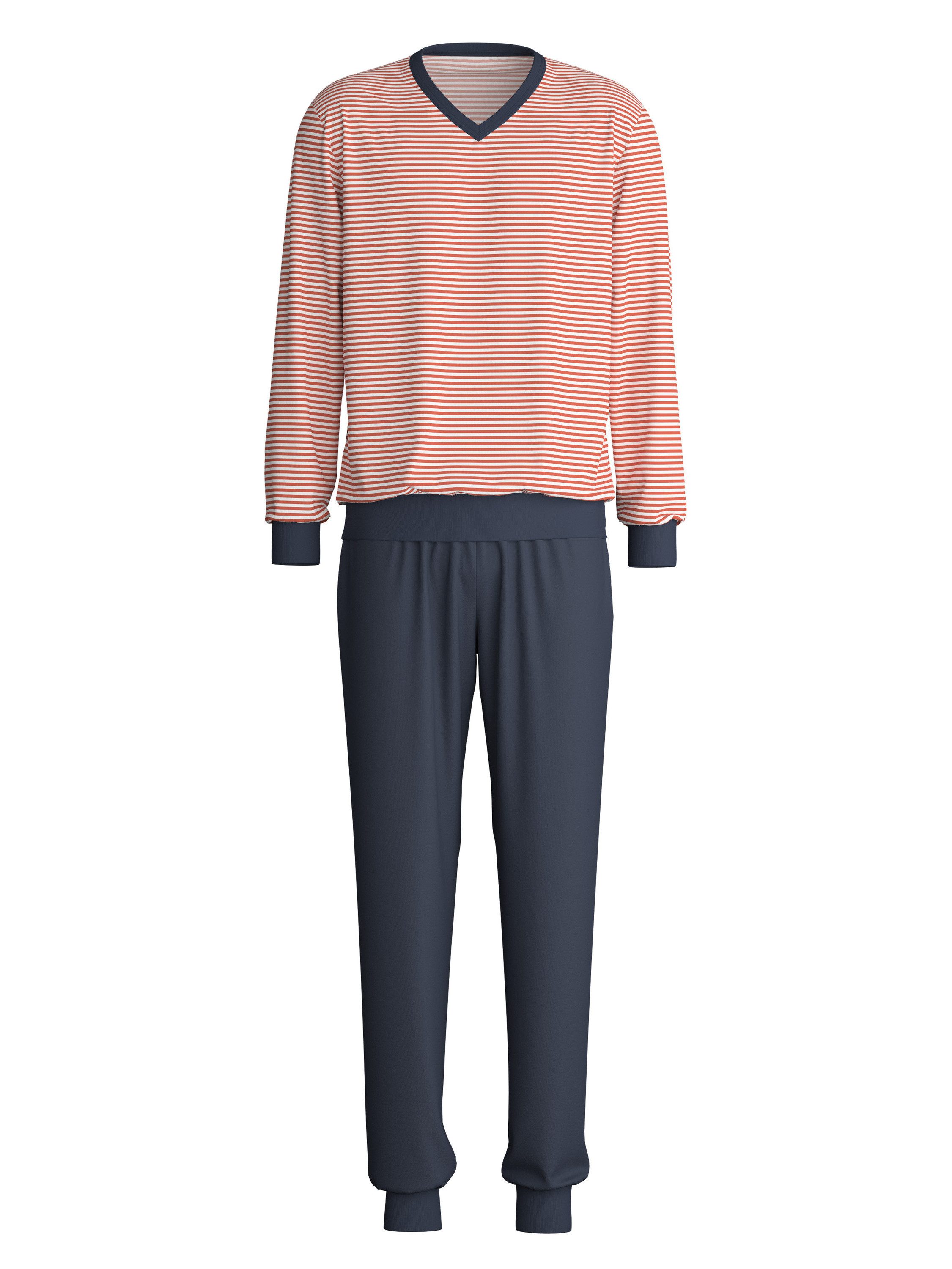CALIDA Pyjama Nightwear Xtra Herren (2 tlg) weich, formstabil und bequem