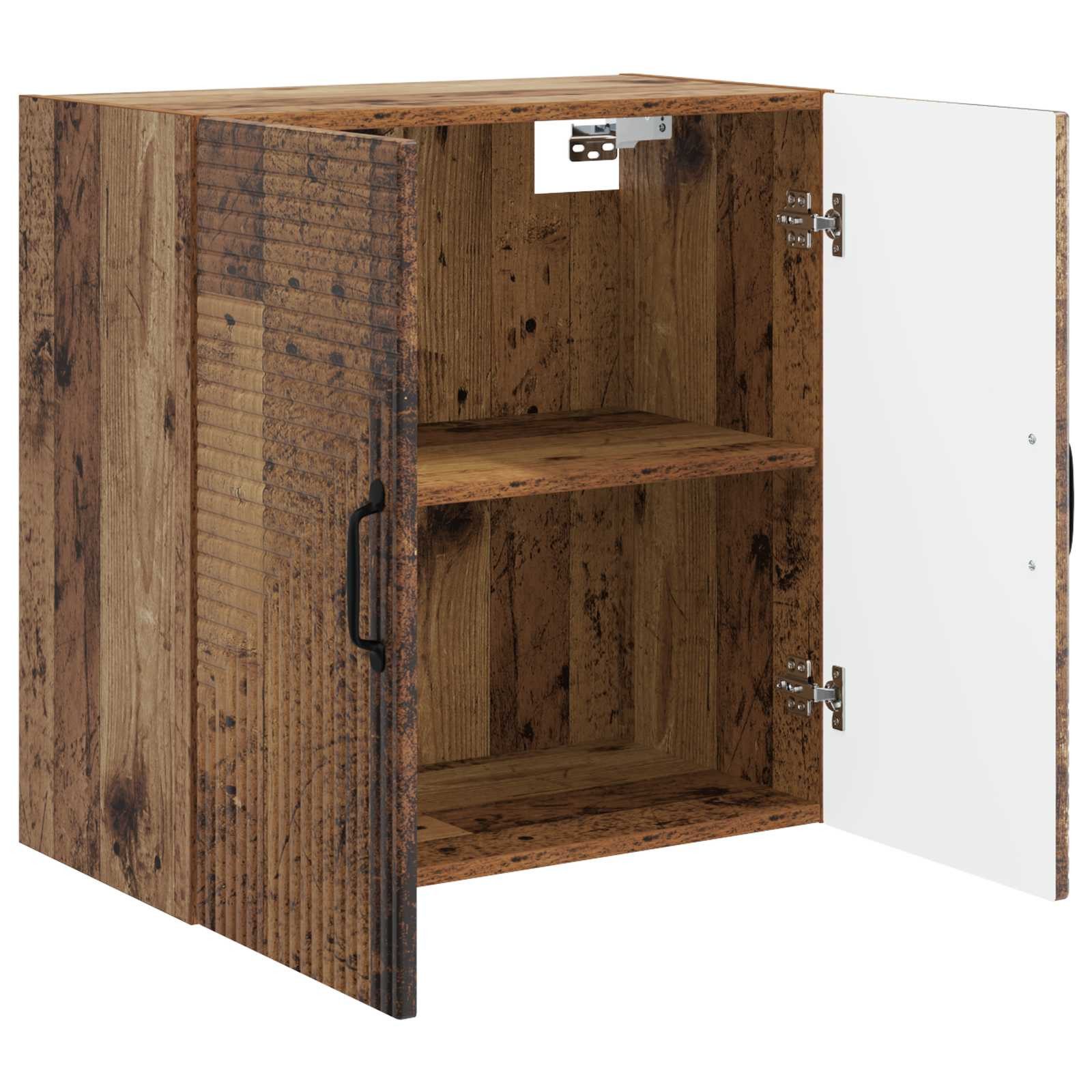 vidaXL Schranksystem Wandschrank Altholz 59 x 31 x 60 cm Holzwerkstoff (1-St)
