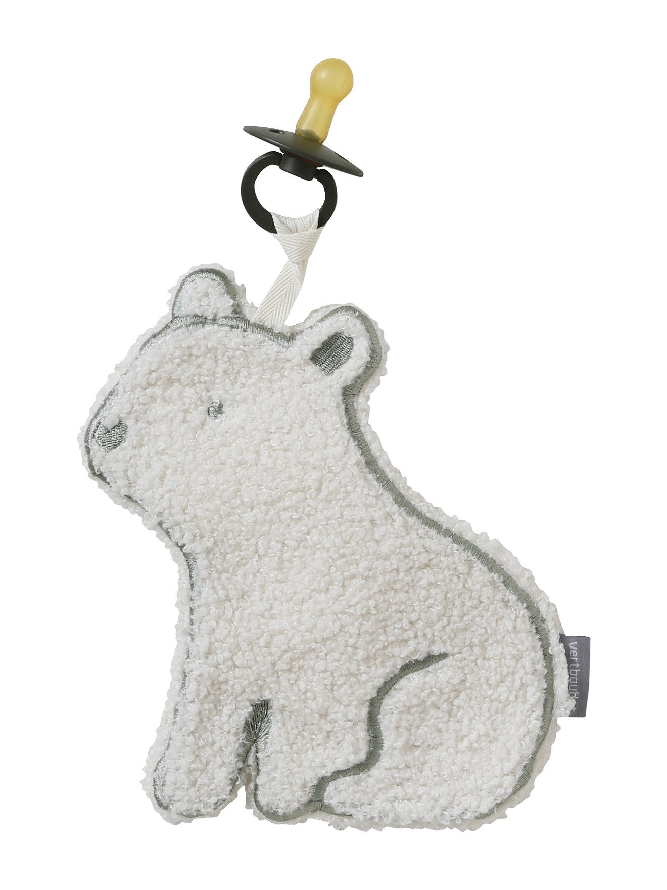 Schnullerbefestigung Baby Schnullerkette mit Eisbär
