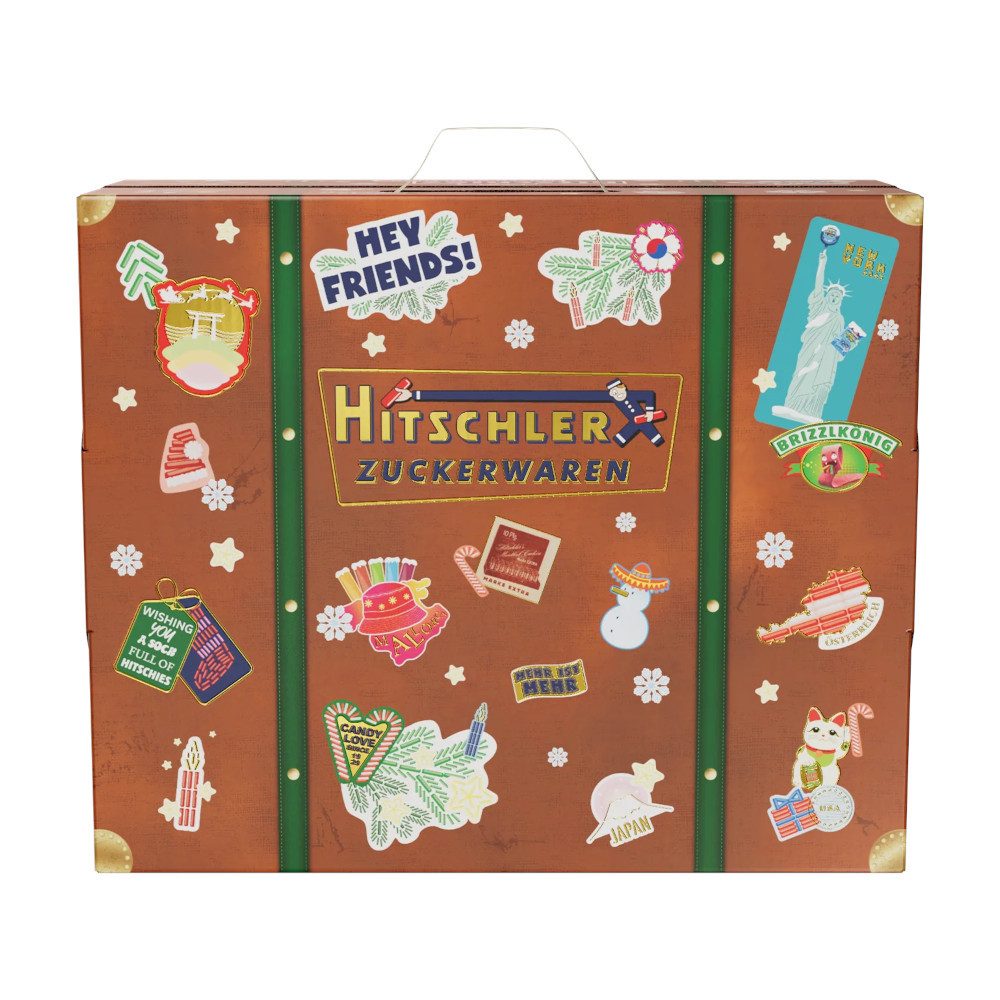 Hitschler Adventskalender Hitschies Around the World Adventskalender 2025 – 25 Türchen (25-tlg)