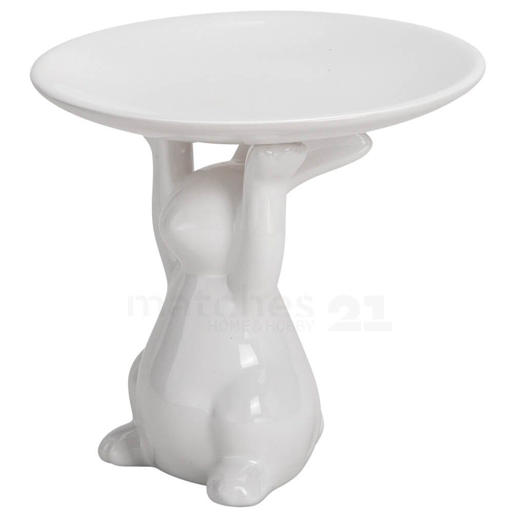 matches21 HOME & HOBBY Dekoschale Osterhase Servierteller Keramik Ø 15 cm ( günstig online kaufen