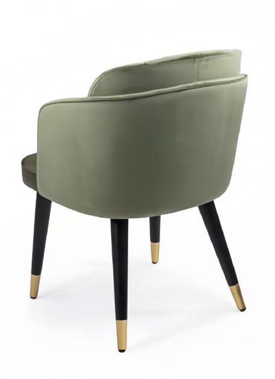 Xlmoebel Cocktailsessel Eleganter Polsterstuhl in Grün mit bequemen Armlehnen (Polsterstuhl), Hergestellt in Europa