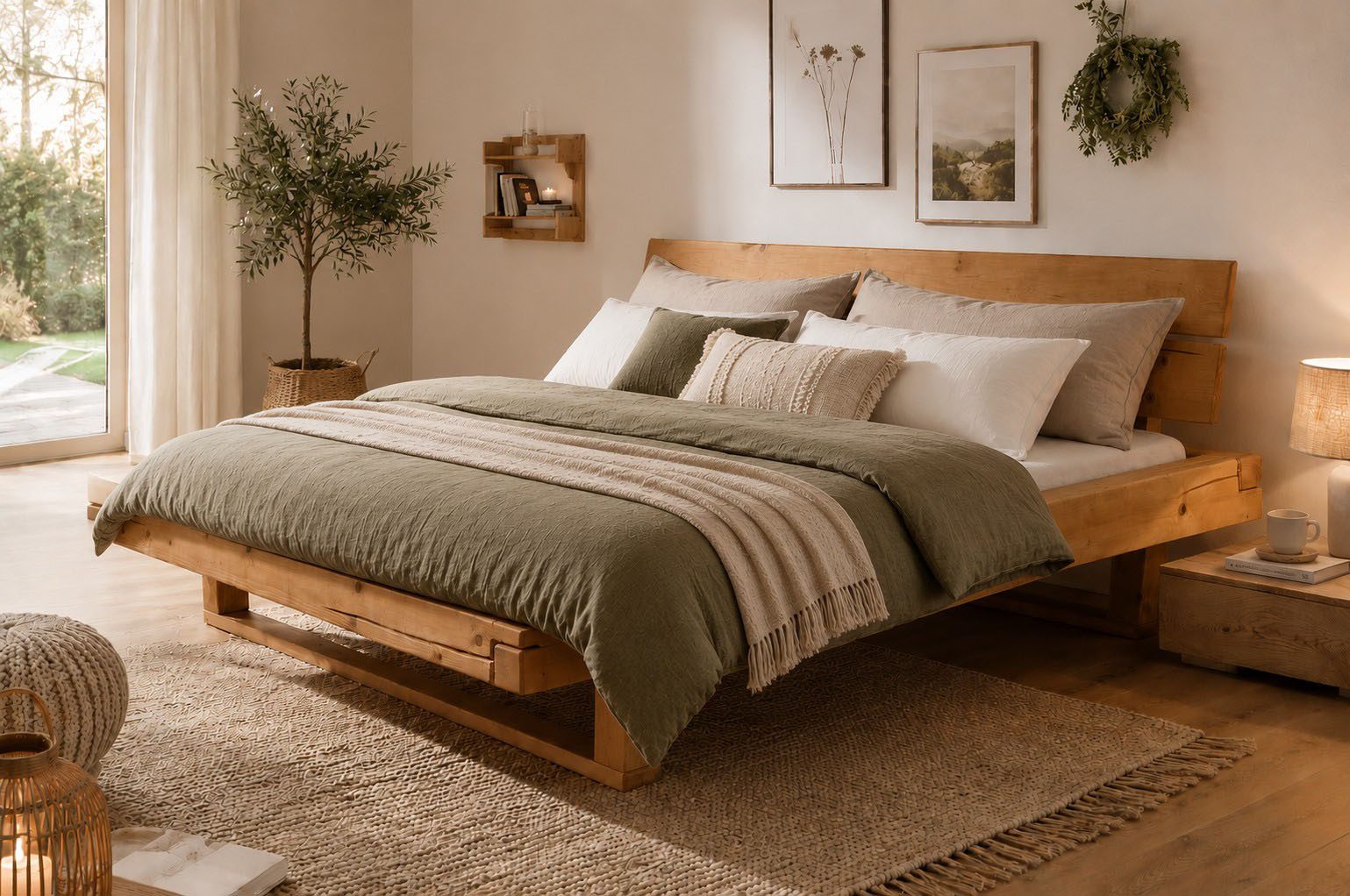 Echtholz Betten 160x200 online kaufen | OTTO