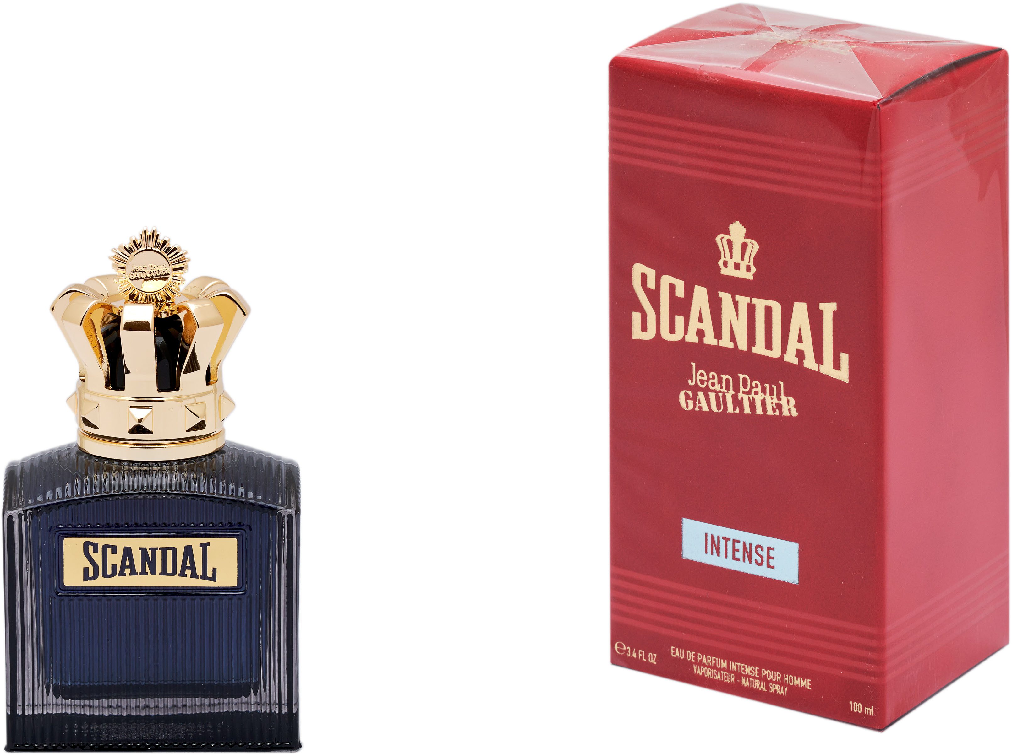 JEAN PAUL GAULTIER Eau de Parfum Jean Paul Gaultier Scandal pour Homme Intense, Langanhaltender verführerisch süßer Duft mit holziger Note.