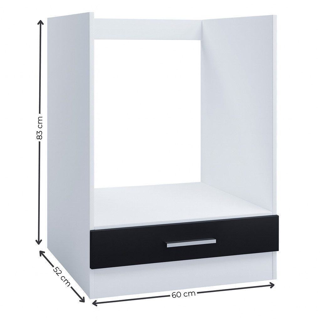 Kontor Hermsen Unterschrank 60 cm –Backofenschrank für Einbauherd Passend f günstig online kaufen