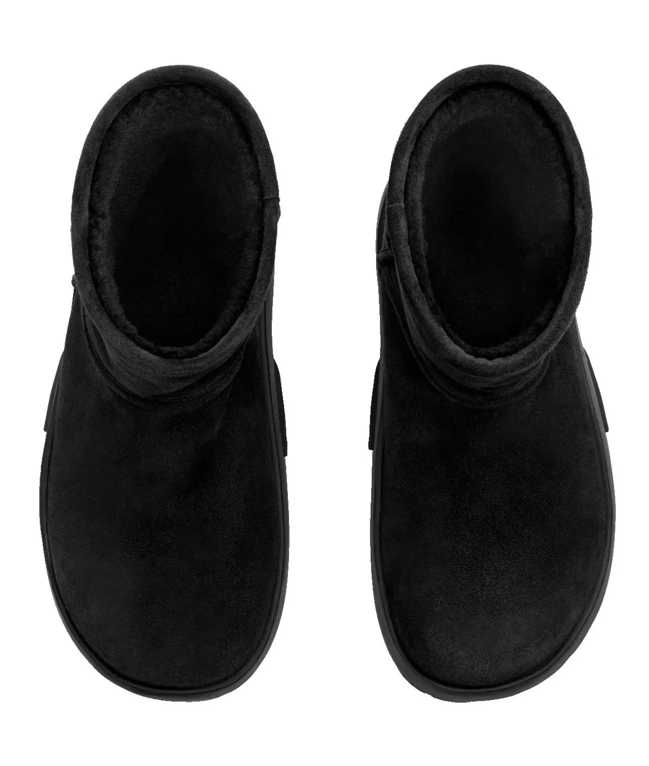 BOTTEGA VENETA Snap Snow Veloursleder Schneestiefel Winterboots Weiches Shearling für extra Wärme und Komfort
