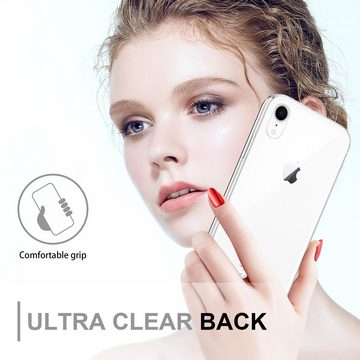 Cadorabo Handyhülle Apple iPhone XR Apple iPhone XR, Flexible Case Handy Schutzhülle - Hülle - Back Cover 360° Grad