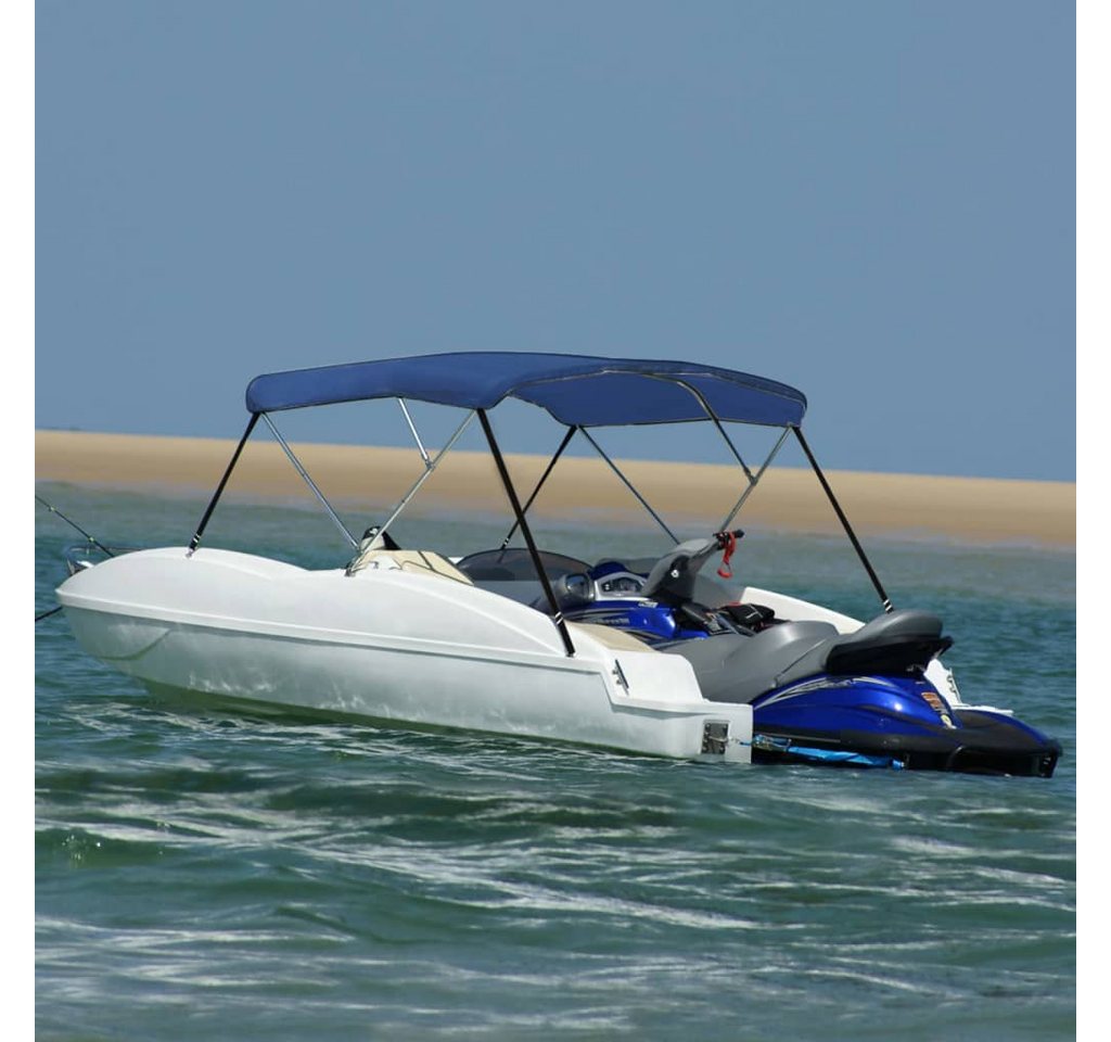 Thumbnail - vidaXL Schutzplane, 3-Bow Bimini Top Blau 183x160x137 cm