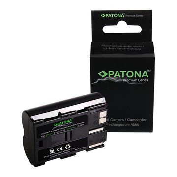 Patona 2x Akku für Canon BP-508 BP-512 Kamera-Akku Ersatzakku Kameraakku 1600 mAh (7,4 V, 2 St), BP-522 BP-535 PowerShot G1 G2 G3 G5