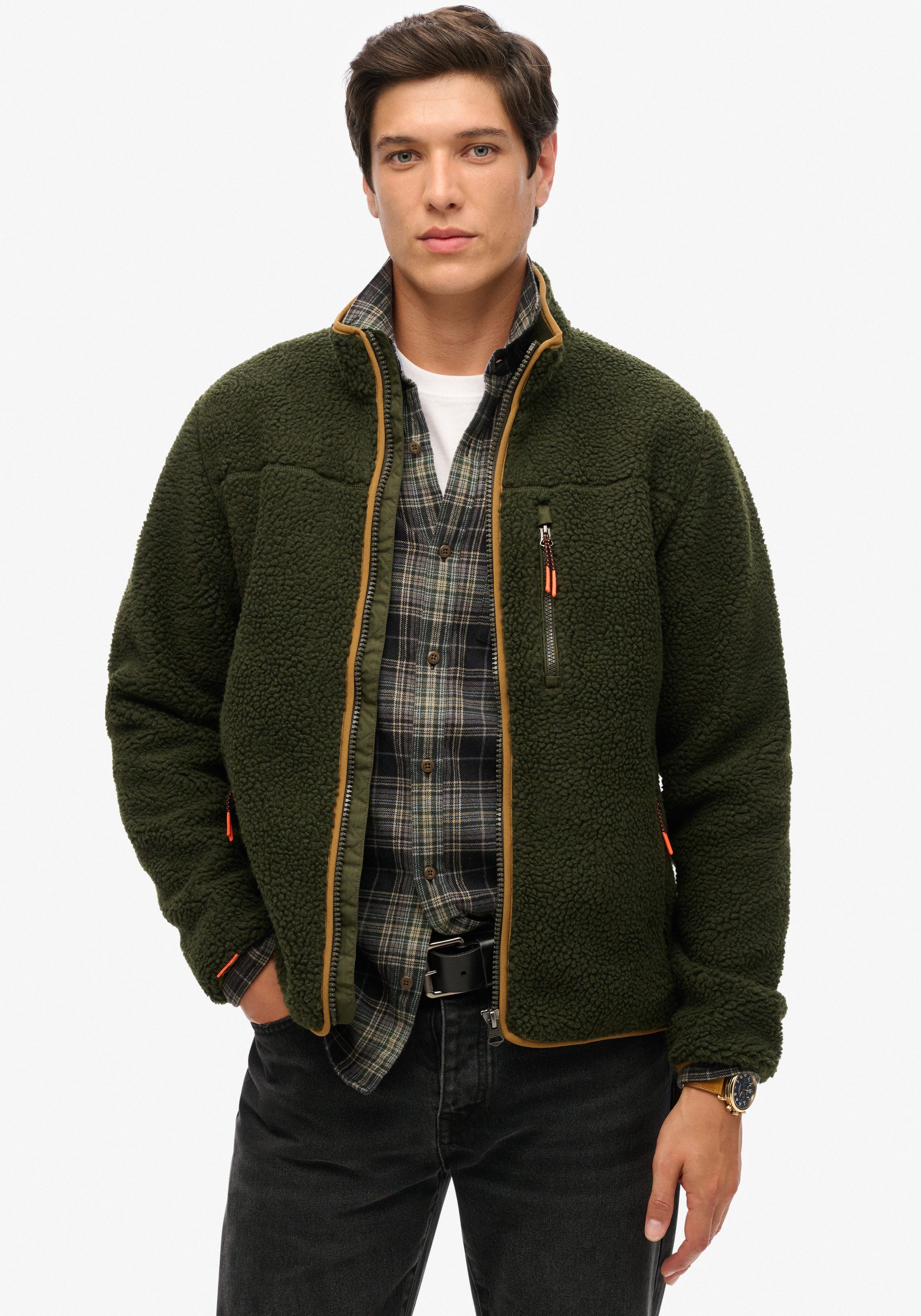 Superdry Fleecejacke OUTDOOR FULL ZIP FLEECE günstig online kaufen