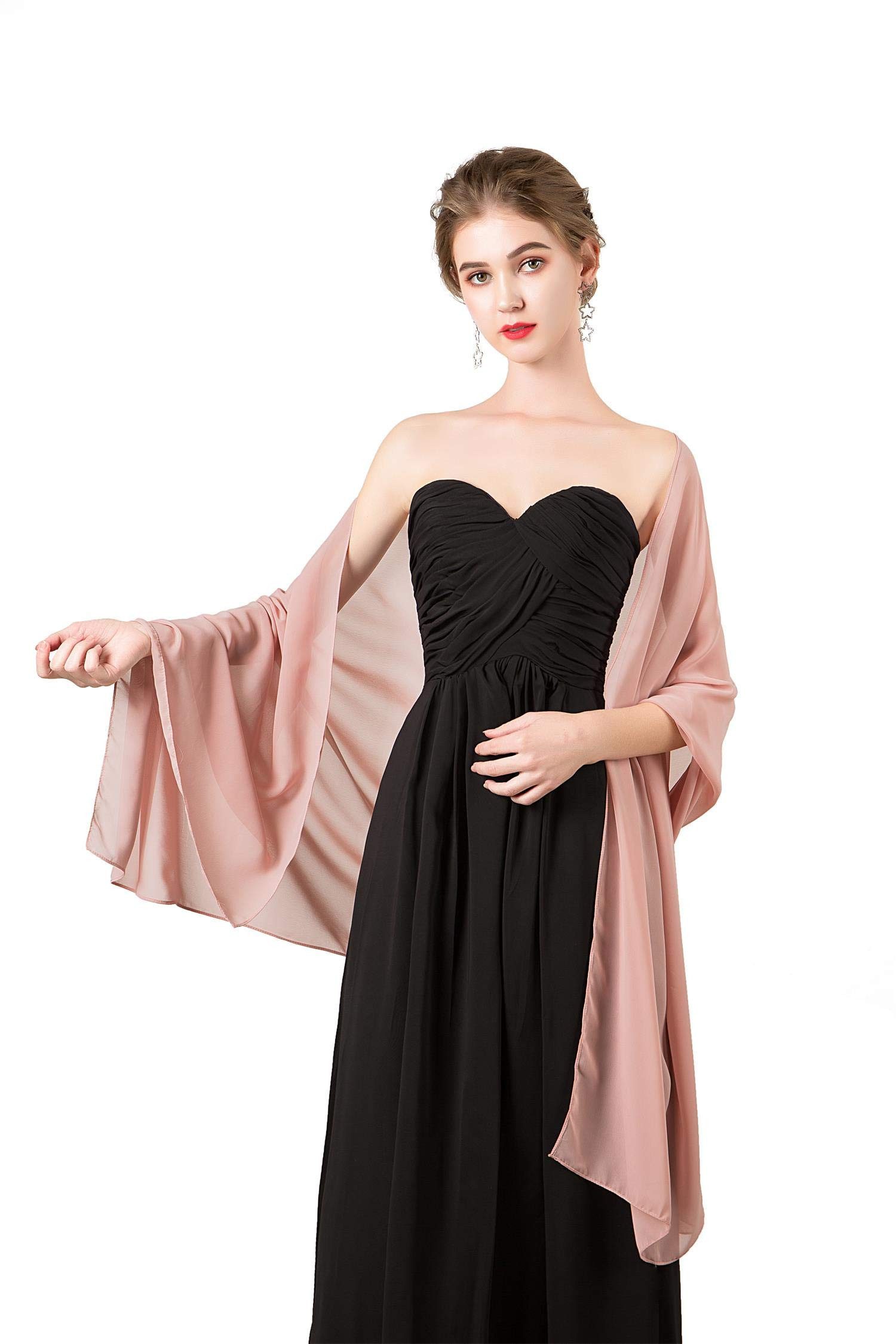 Bextsrack Modeschal Eleganter Chiffon-Schal für Damen – Weiche Stola, (1-St günstig online kaufen