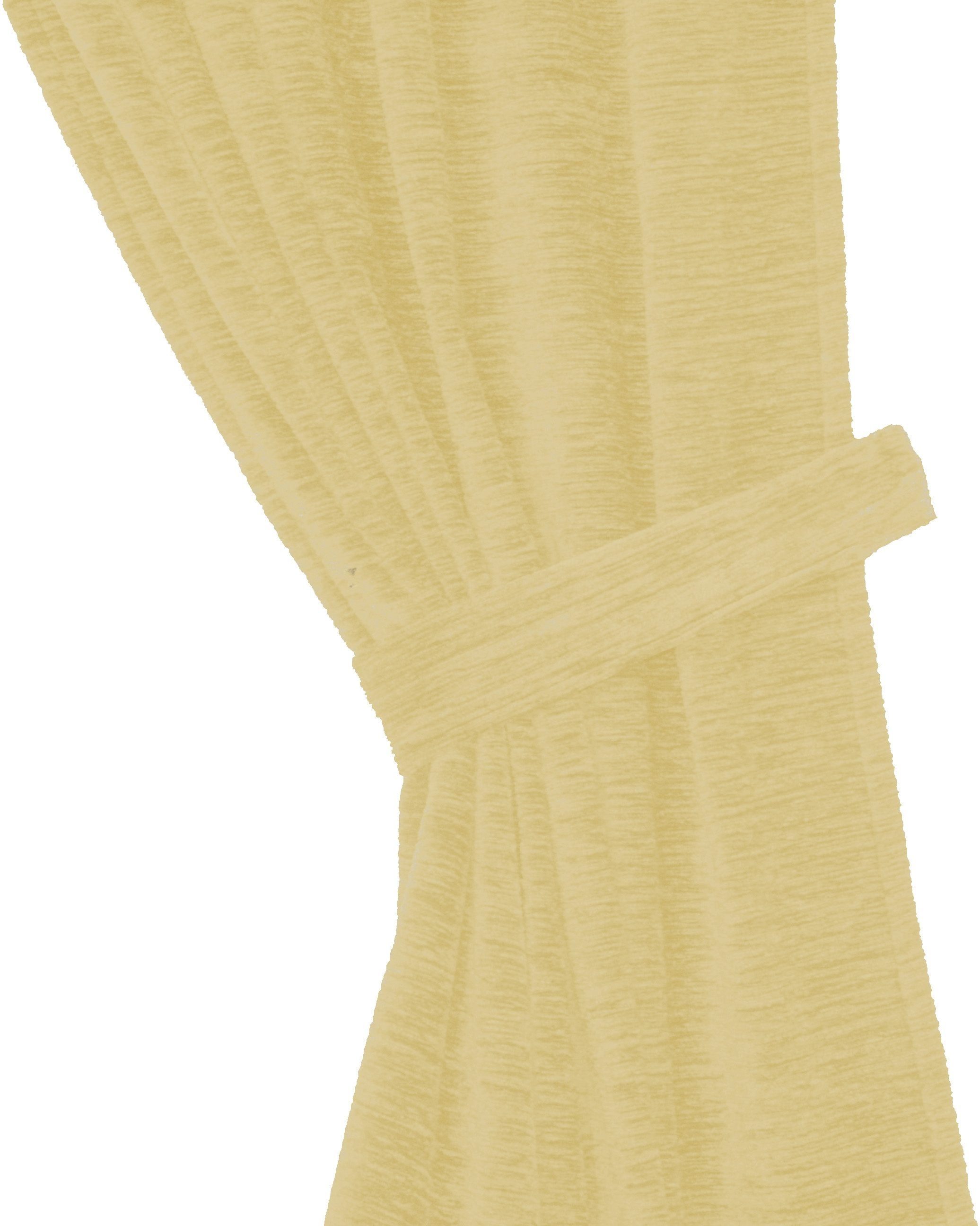 Wirth Raffhalter Thermo-Chenille 288g/m², Gardinen, (2-tlg), 2-er Set