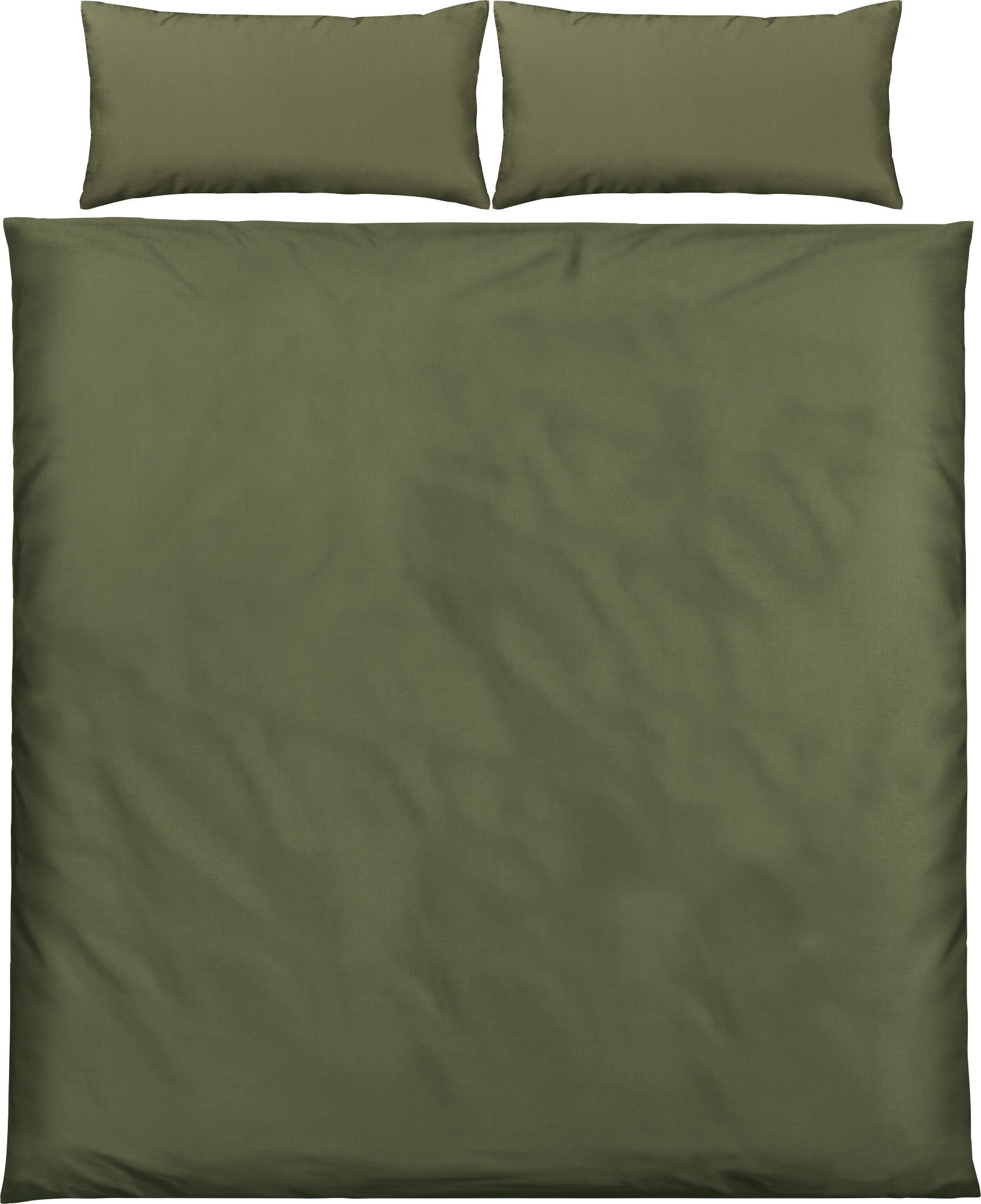 Erwin Müller Bettwäsche Bettwäsche "Landshut", Mako-Satin, Uni