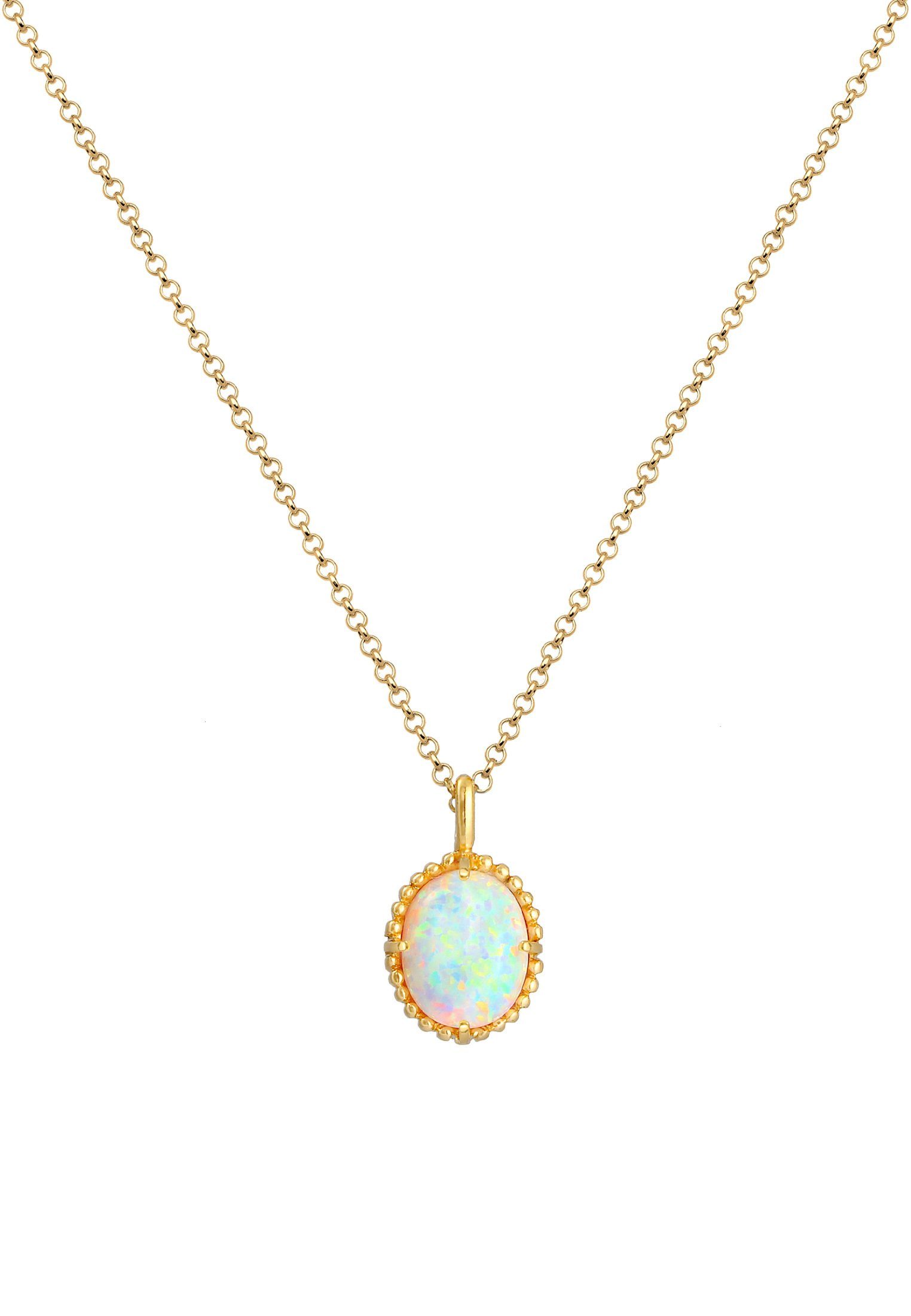 Elli Kette mit Anhänger Anhänger Opal günstig online kaufen
