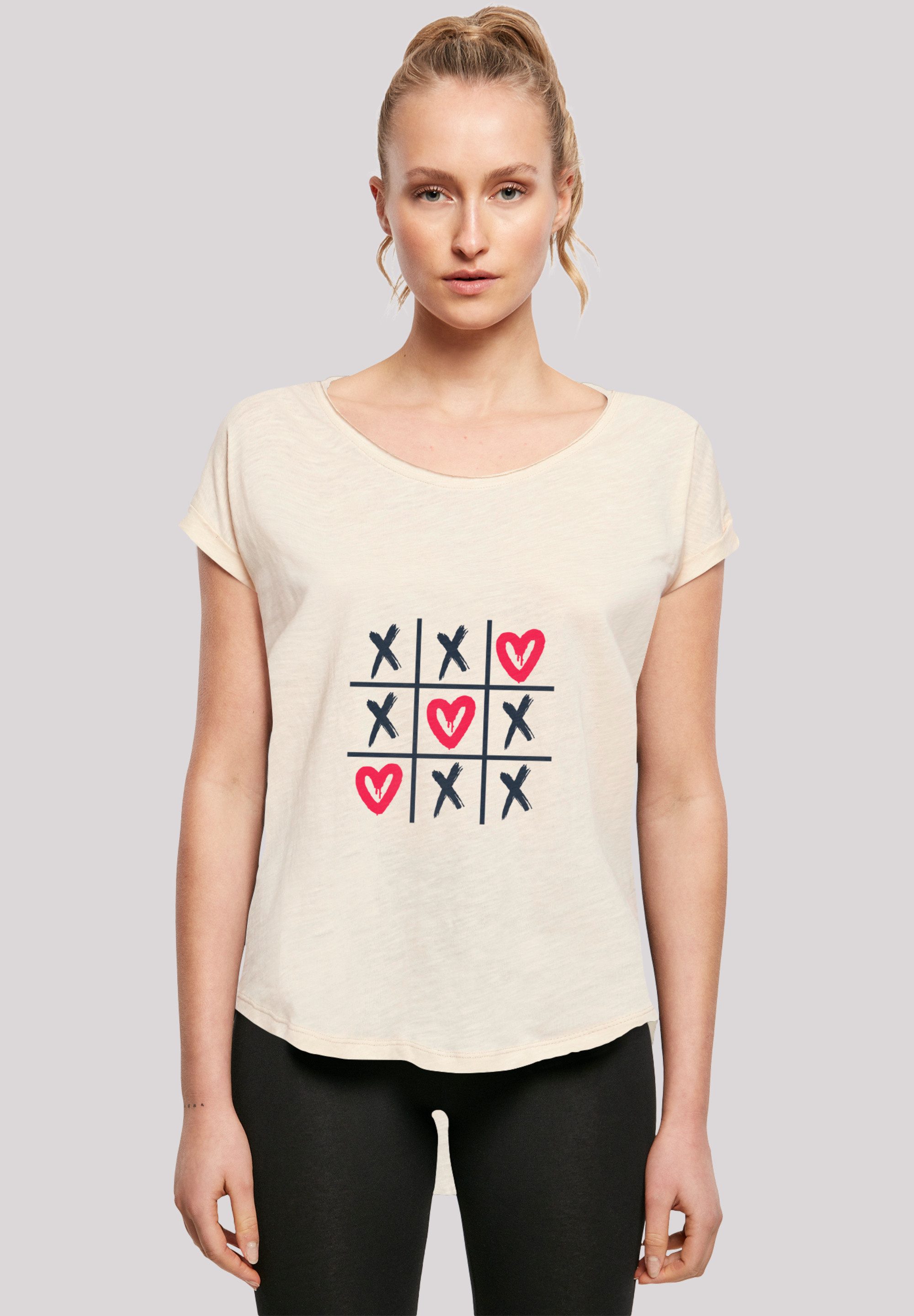 F4NT4STIC T-Shirt Valentinstag Herz Tic Tac günstig online kaufen