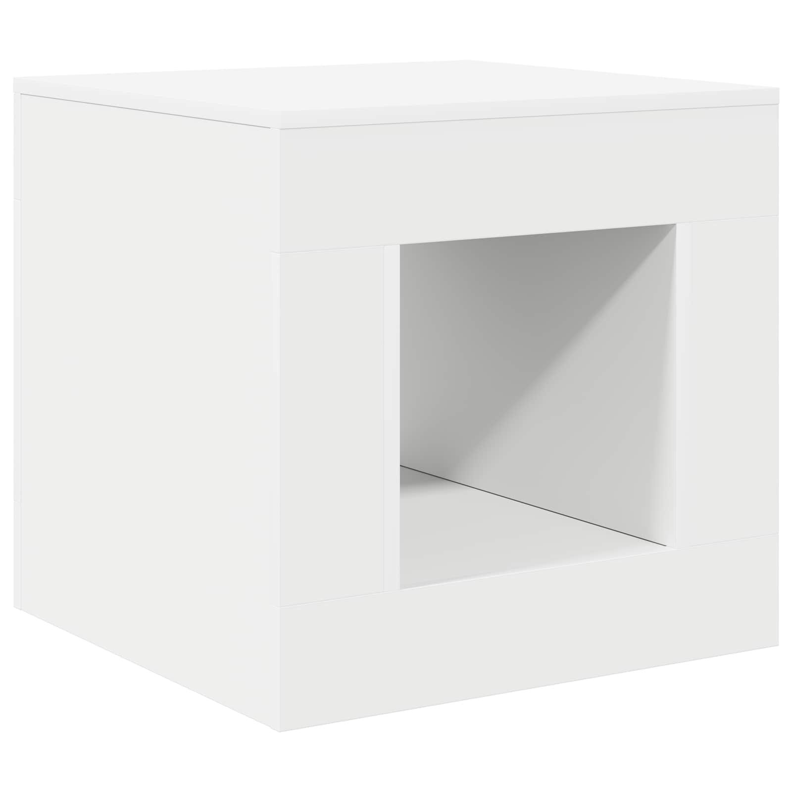 vidaXL Couchtisch Weiß (1-St)