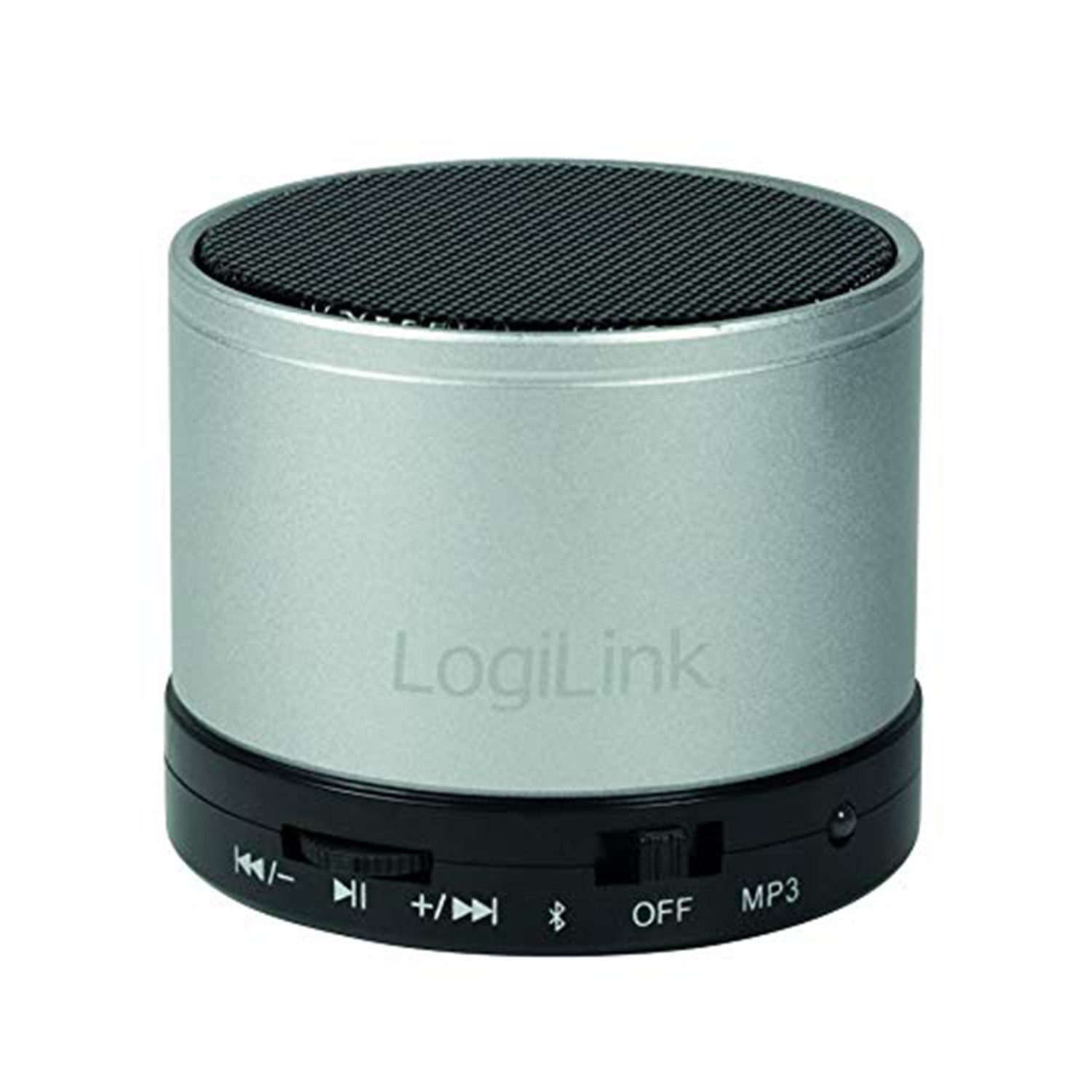 LogiLink LogiLink Bluetooth V3. Speaker Speaker, Micro SD, silver Bluetooth-Lautsprecher