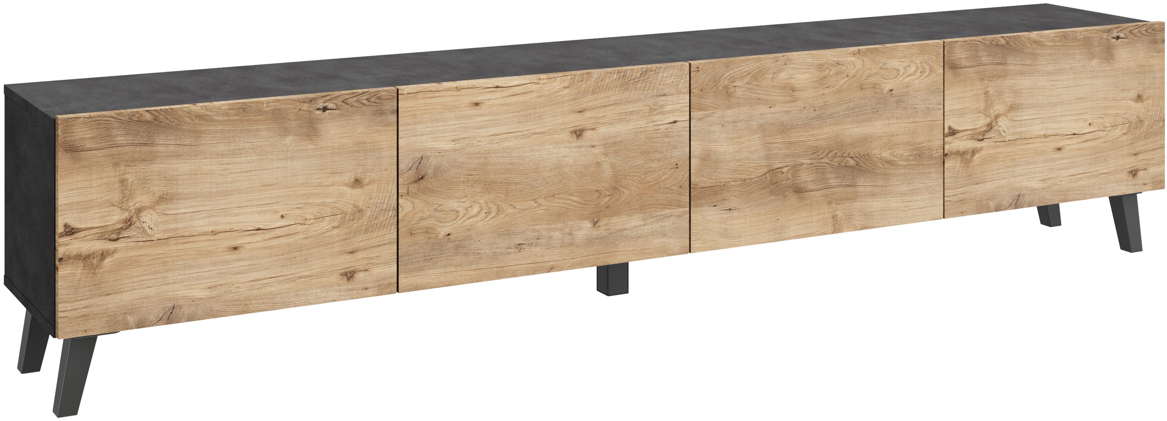 Home affaire Lowboard LOWBOARD PHUKET II, TV-Kommode Breite 190cm (1 St), M günstig online kaufen