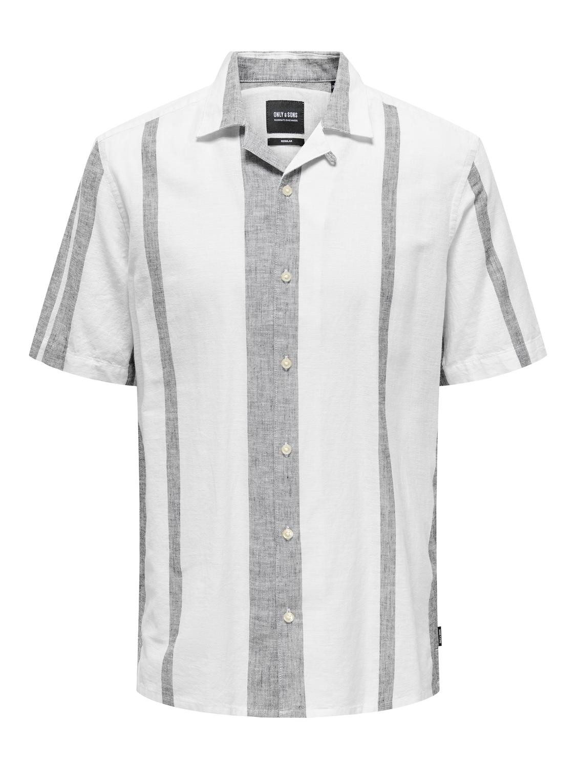 ONLY & SONS Kurzarmhemd Kurzarm Resort Kragen Knopfleiste ONSCAIDEN LIFE ST günstig online kaufen