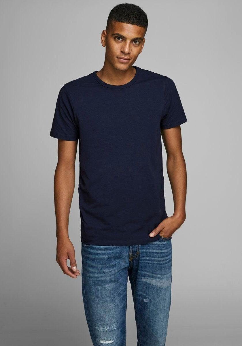 Jack & Jones black TEE BASIC T-Shirt O-NECK