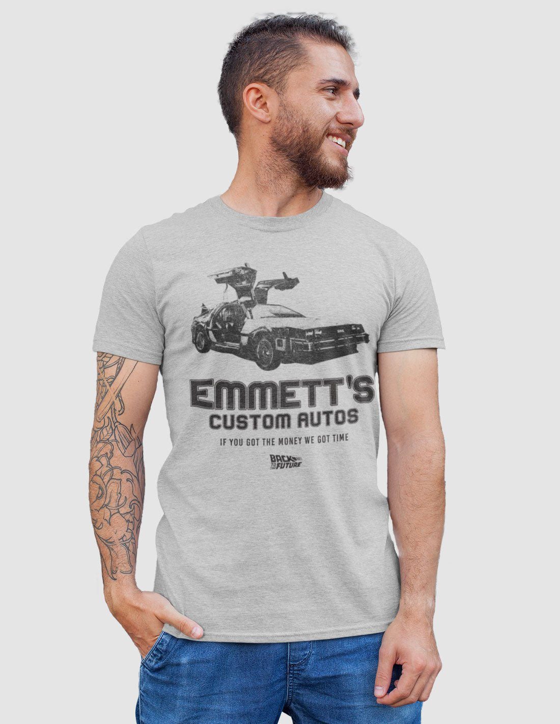 Zurück in die Zukunft T-Shirt Emmett's Custom Autos