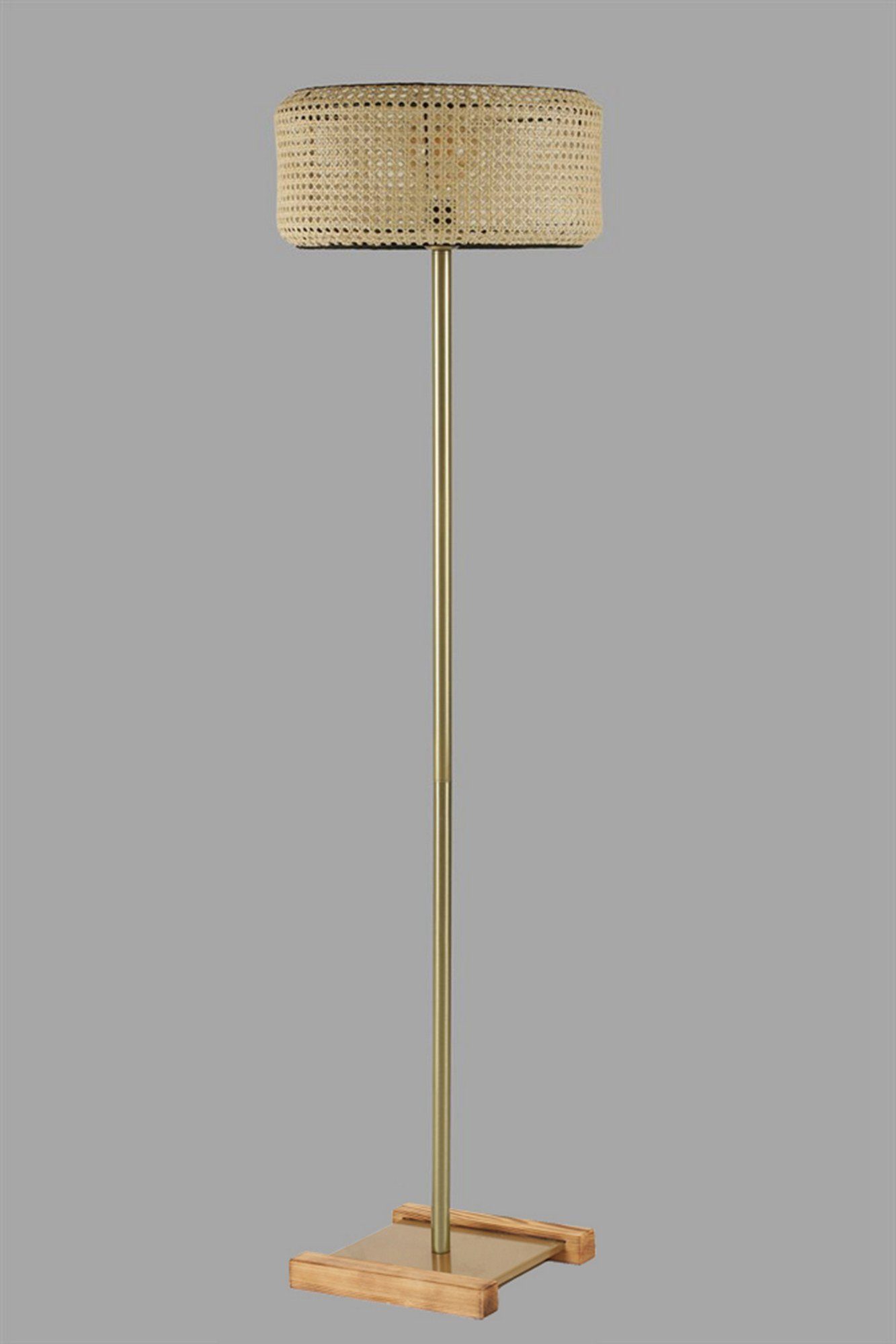 Stehlampe Metallkörper Lun, cm, x 25 Opviq 25 Gold,Beige,