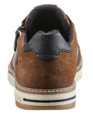 Mustang Shoes Schnürschuh mit Reißverschluss, Freizeitschuh, Halbschuh, Schnürschuh