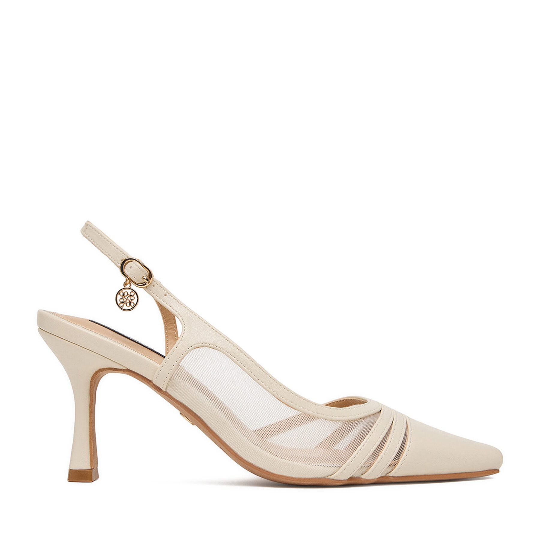 Nine West Nine West Damen-Pumps in Creme High-Heel-Stiefel