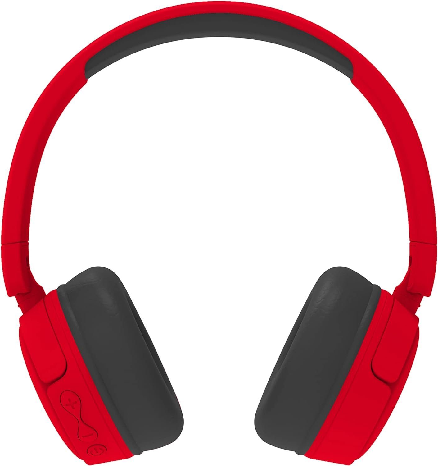 Pokémon Kinder-Kopfhörer, enthalten) kabellos, im Ball Zusätzliches (Bluetooth, Poké OTL 3,5-mm-Audio-Sharing-Kabel Lieferumfang Kinder-Kopfhörer Rot