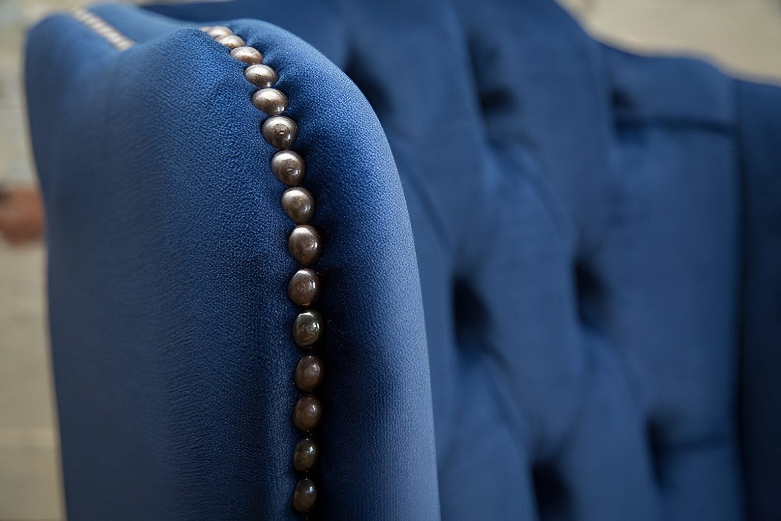 Xlmoebel Ohrensessel Chesterfield Sessel mit edler Polsterung in klassischem Design (Sessel (1-Sitzer mit hoher Rückenlehne), Hergestellt in Europa