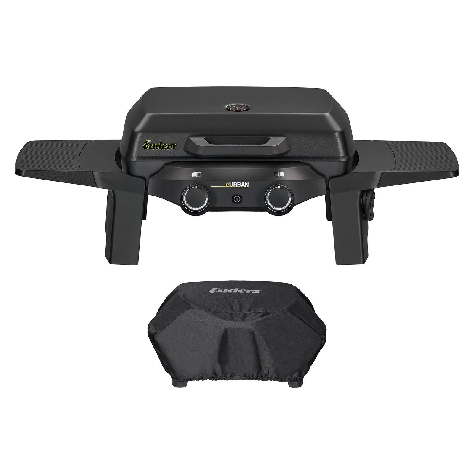 Enders® Elektrogrill Mobiler Elektrogrill eUrban 2 Campinggrill mit Wetterschutzhülle