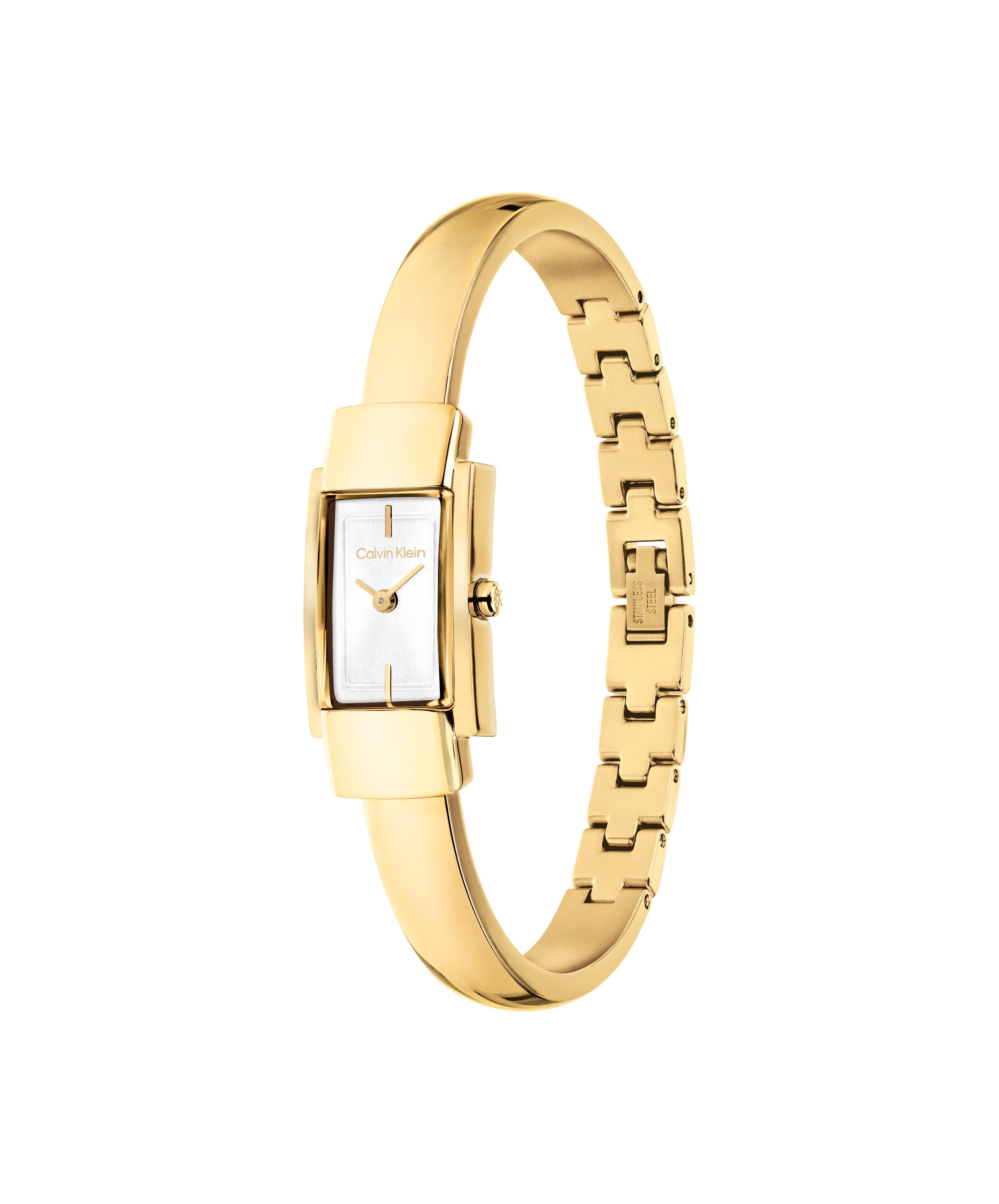 Calvin Klein Quarzuhr MODERNE 25100184, Armbanduhr, Damenuhr, Edelstahlarmband, analog